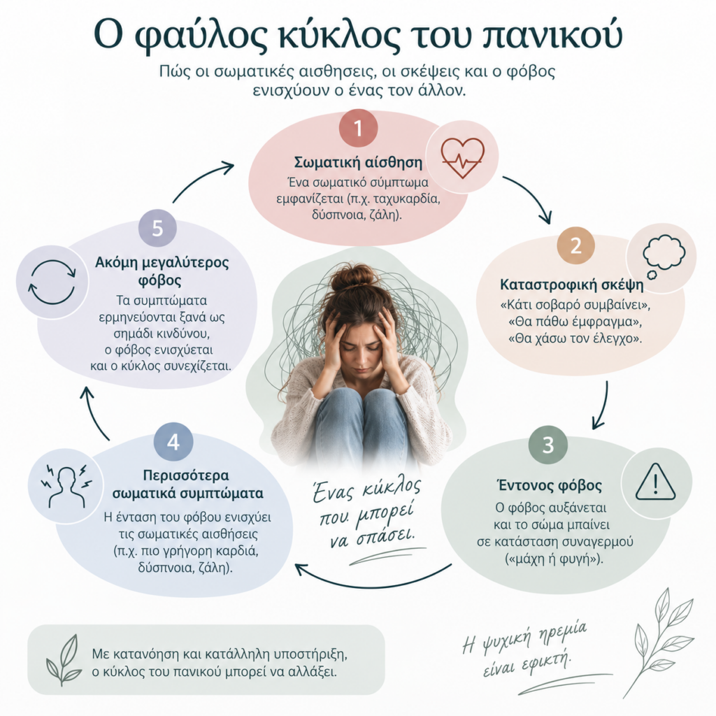 ο φαύλος κύκλος του πανικού